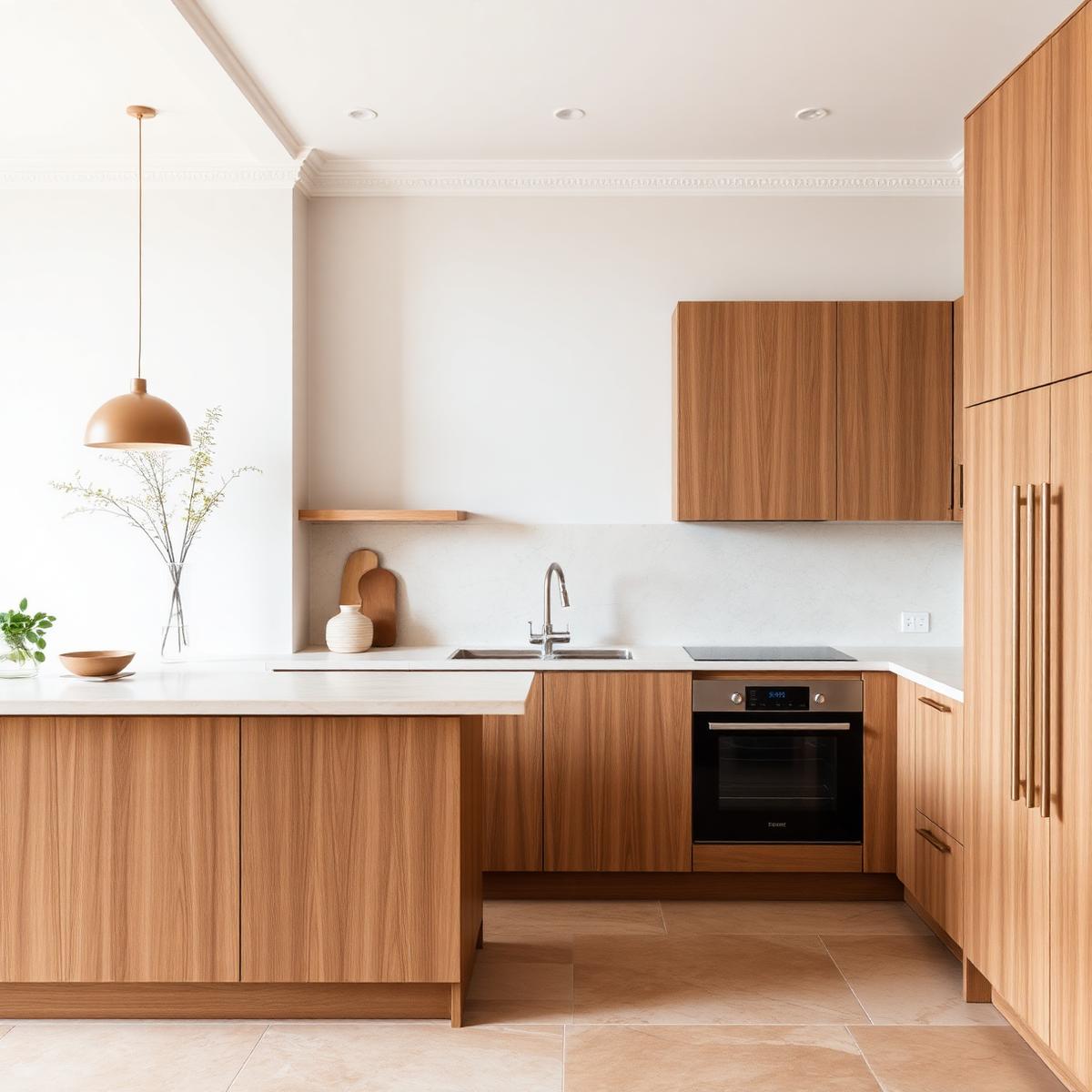 Kitchen tile installation